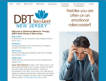 Tablet Screenshot of dbtskillsgroupnj.com